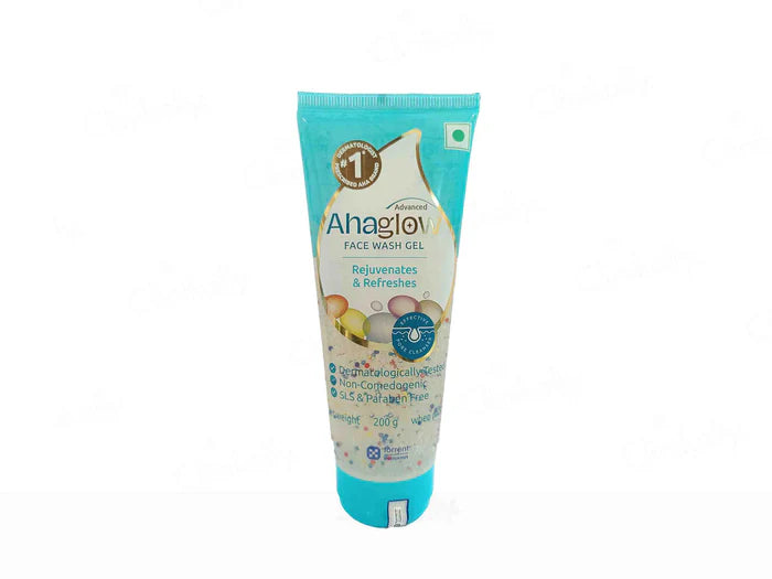 Ahaglow Advanced Skin Rejuvenating Face Wash Gel
