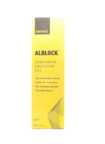 Alblock Sunscreen Emulsion Gel SPF 50+ PA+++