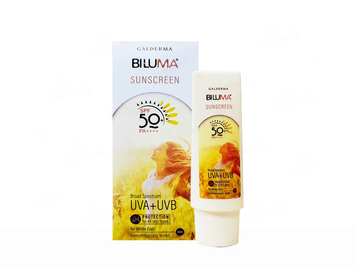 Biluma Broad Spectrum Sunscreen SPF 50+ PA++++