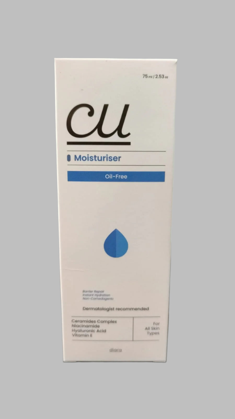 cu moisturiser oil-free