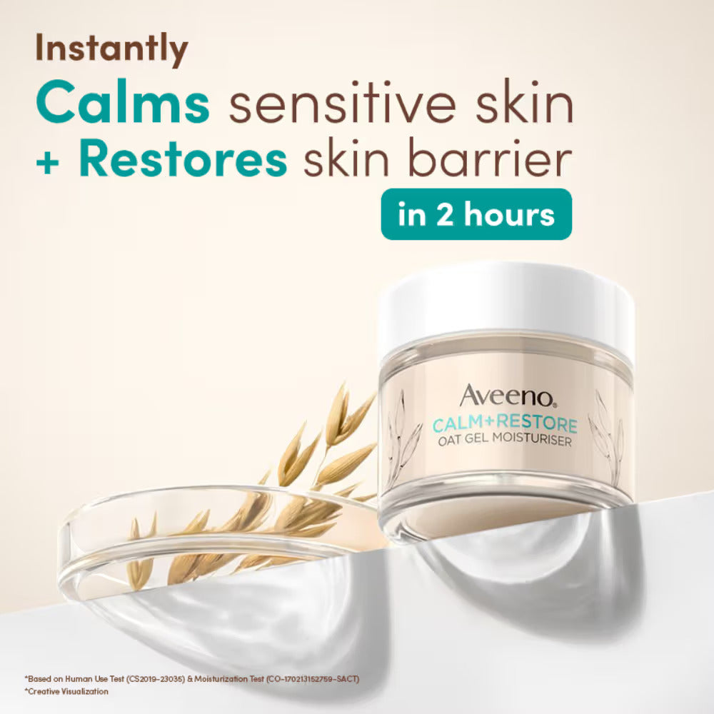 Aveeno Calm + Restore Oat Gel Face Moisturizer
