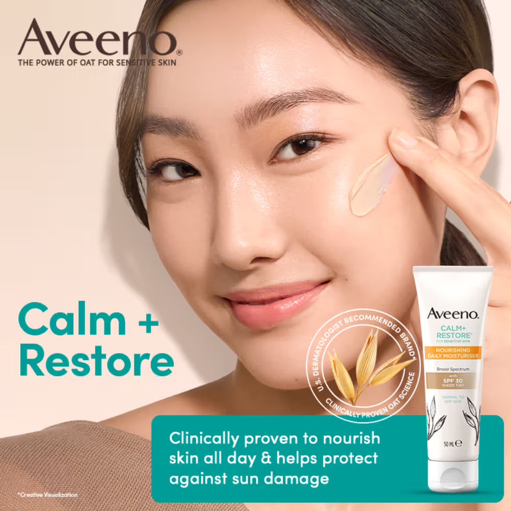 Aveeno Calm + Restore Tinted Moisturizer