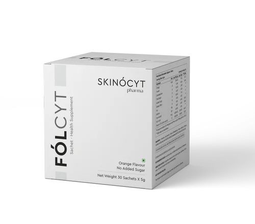 Folcyt Sachet - Orange Flavour