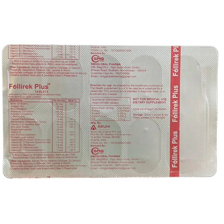 Follirek Plus Tablet