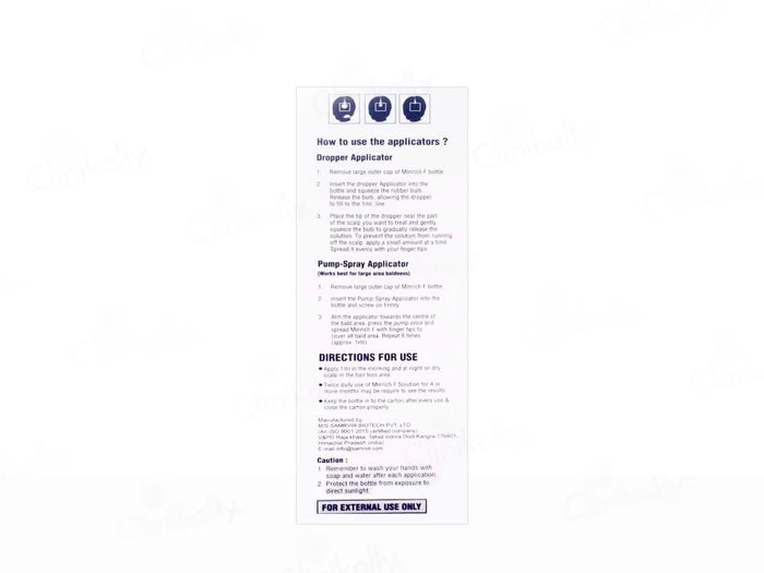Minrich F Topical Solution