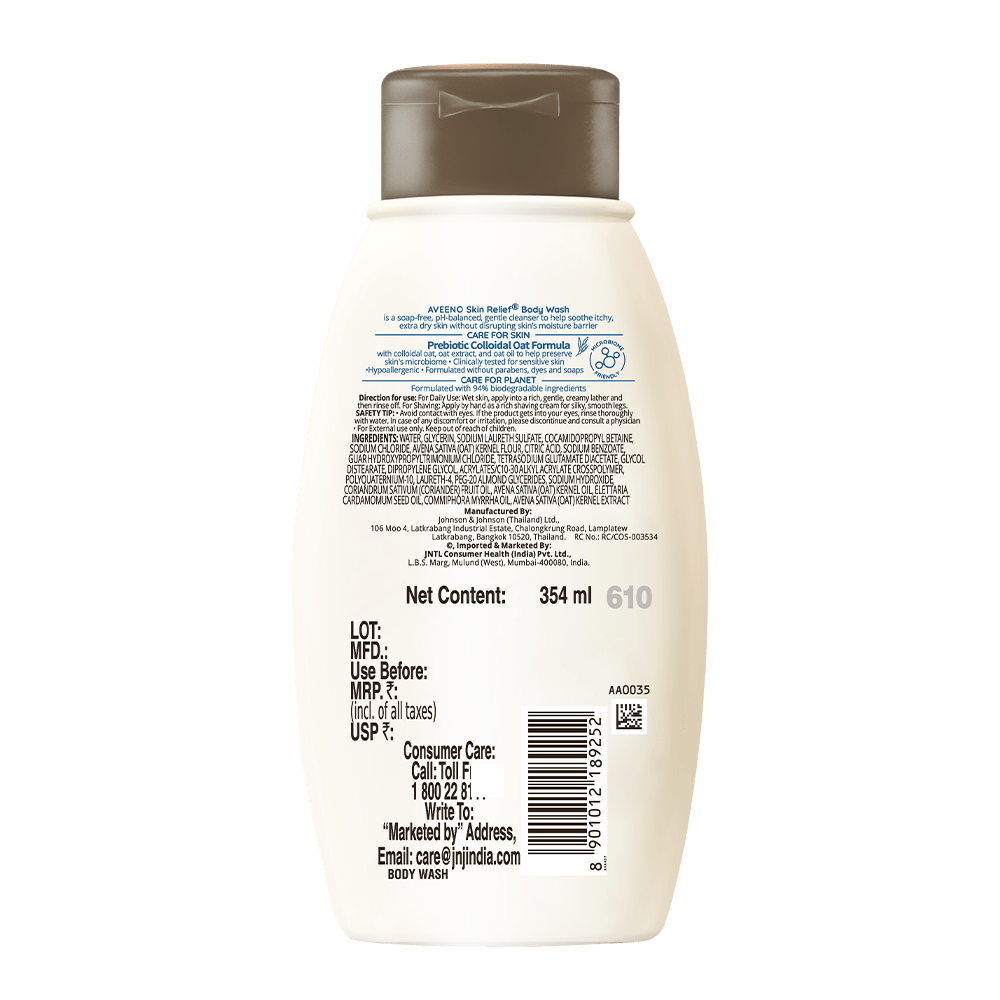 Aveeno Skin Relief body wash