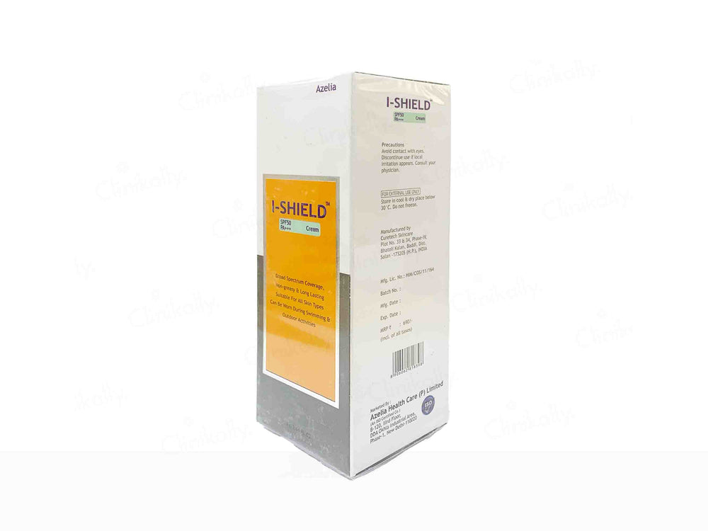 Azelia I-Shield Sunscreen Cream SPF 50 PA+++