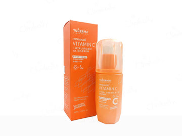 Yuderma Renewcell Vitamin-C + Hyaluronic Acid Serum | 40ml