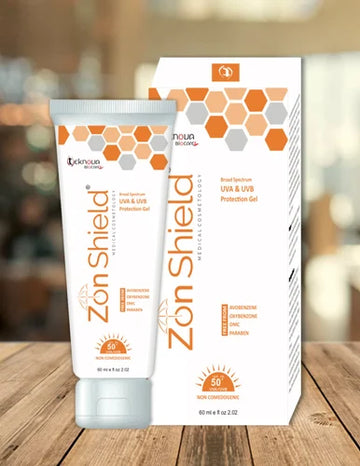 Zon Shield Spf50 Sunscreen | 60ml