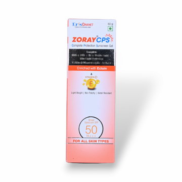 Zoray Cps Complete Protection Sunscreen Gel Spf 50 Pa+++ | 50gm