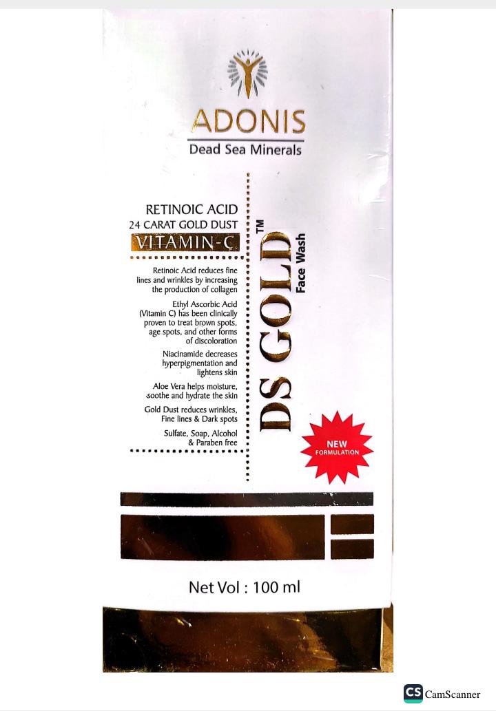 DS GOLD FACEWASH