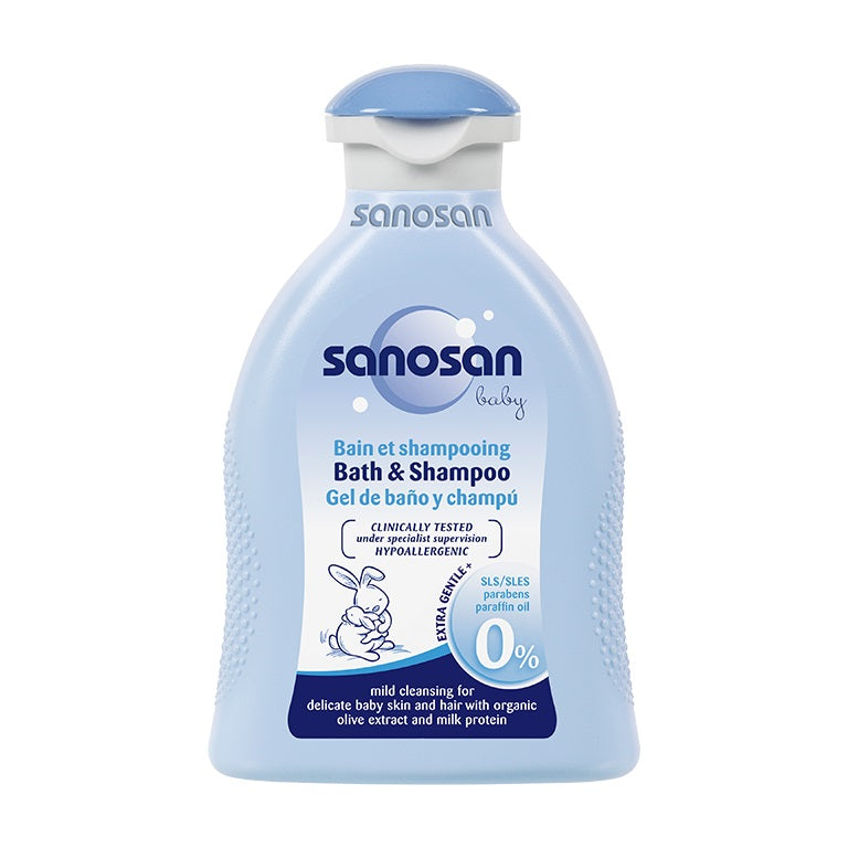 Sanosan Baby Bath & Shampoo - Sarinskin